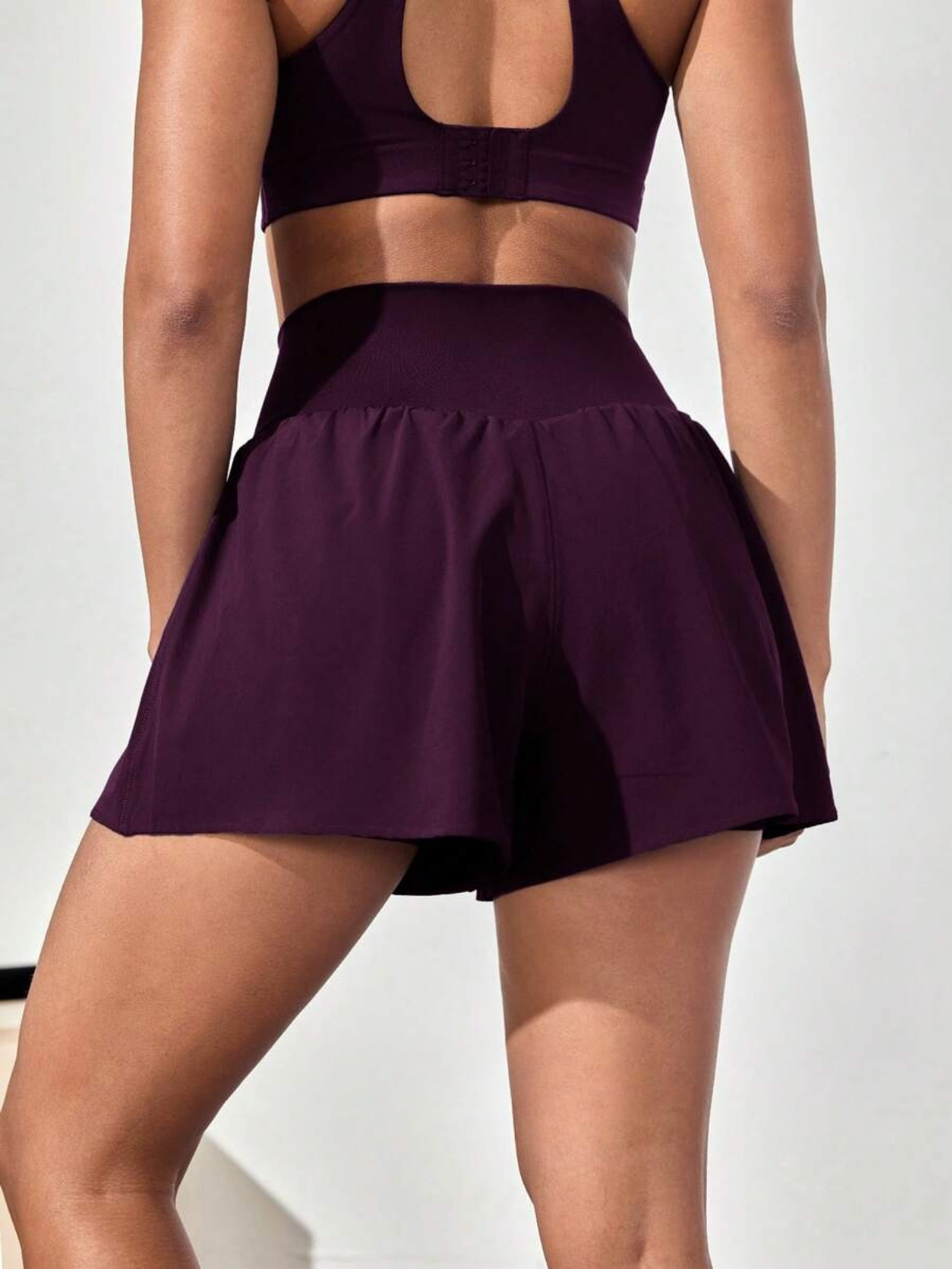 Pantalones cortos para correr resistentes al sudor, cintura media, bolsillos, secado rápido