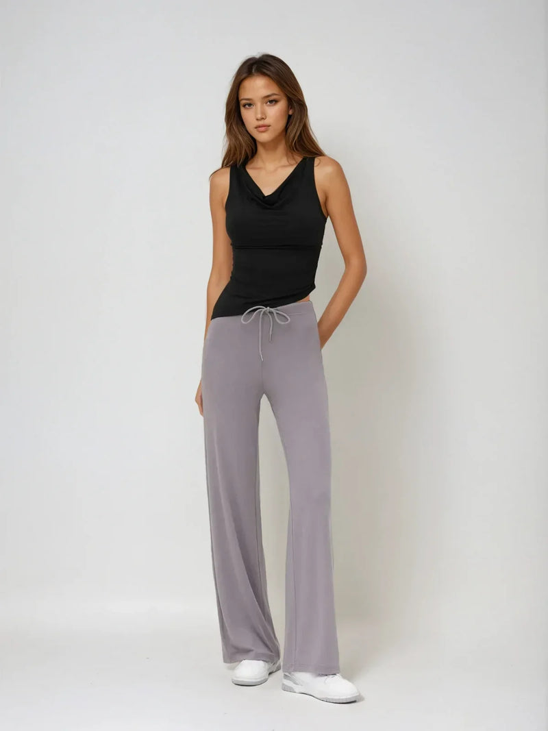 Modern Flow Draped Sleeveless Top