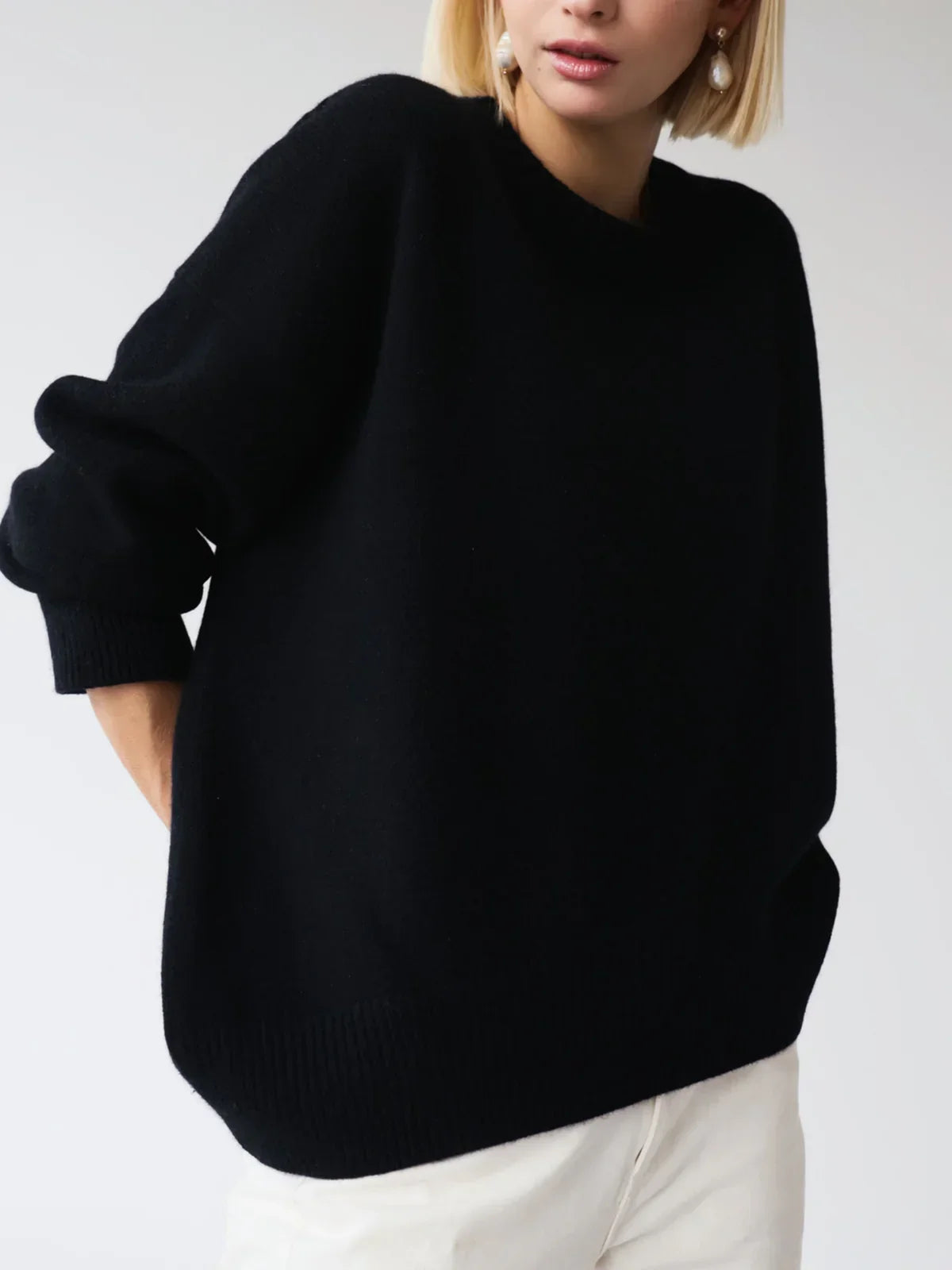 Candyfloss Oversized Pullover Sweater - LA FEMME WANDERER