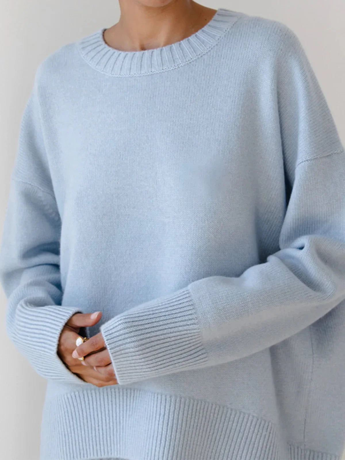 Candyfloss Oversized Pullover Sweater - LA FEMME WANDERER