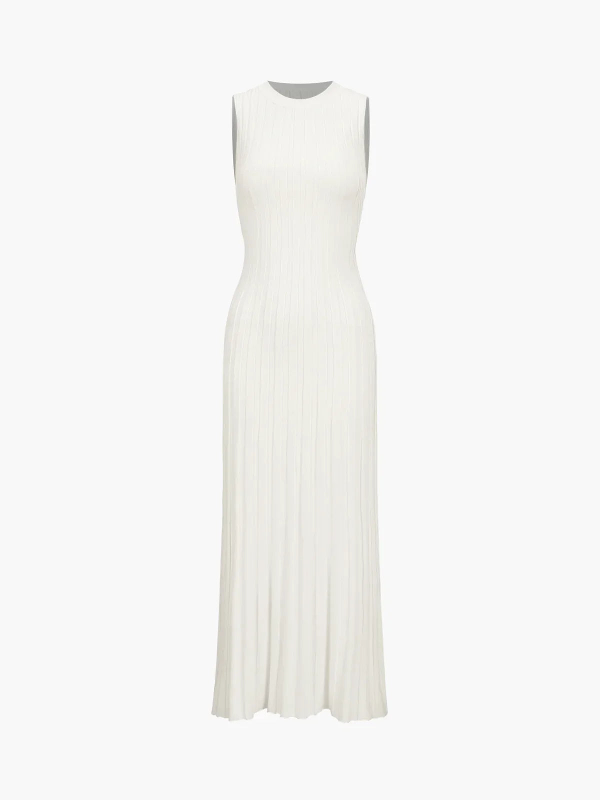 Camille Knit Pleat Maxi Dress - LA FEMME WANDERER