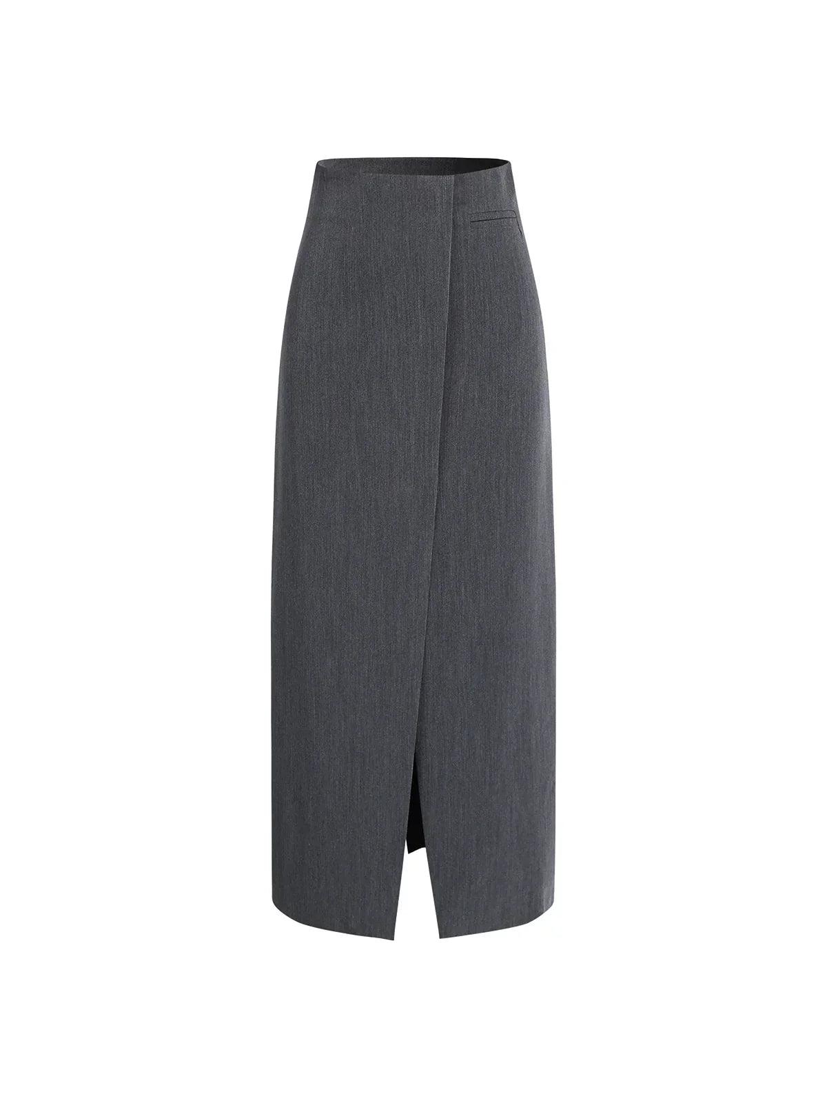 Elegant Slit Maxi Skirt - LA FEMME WANDERER