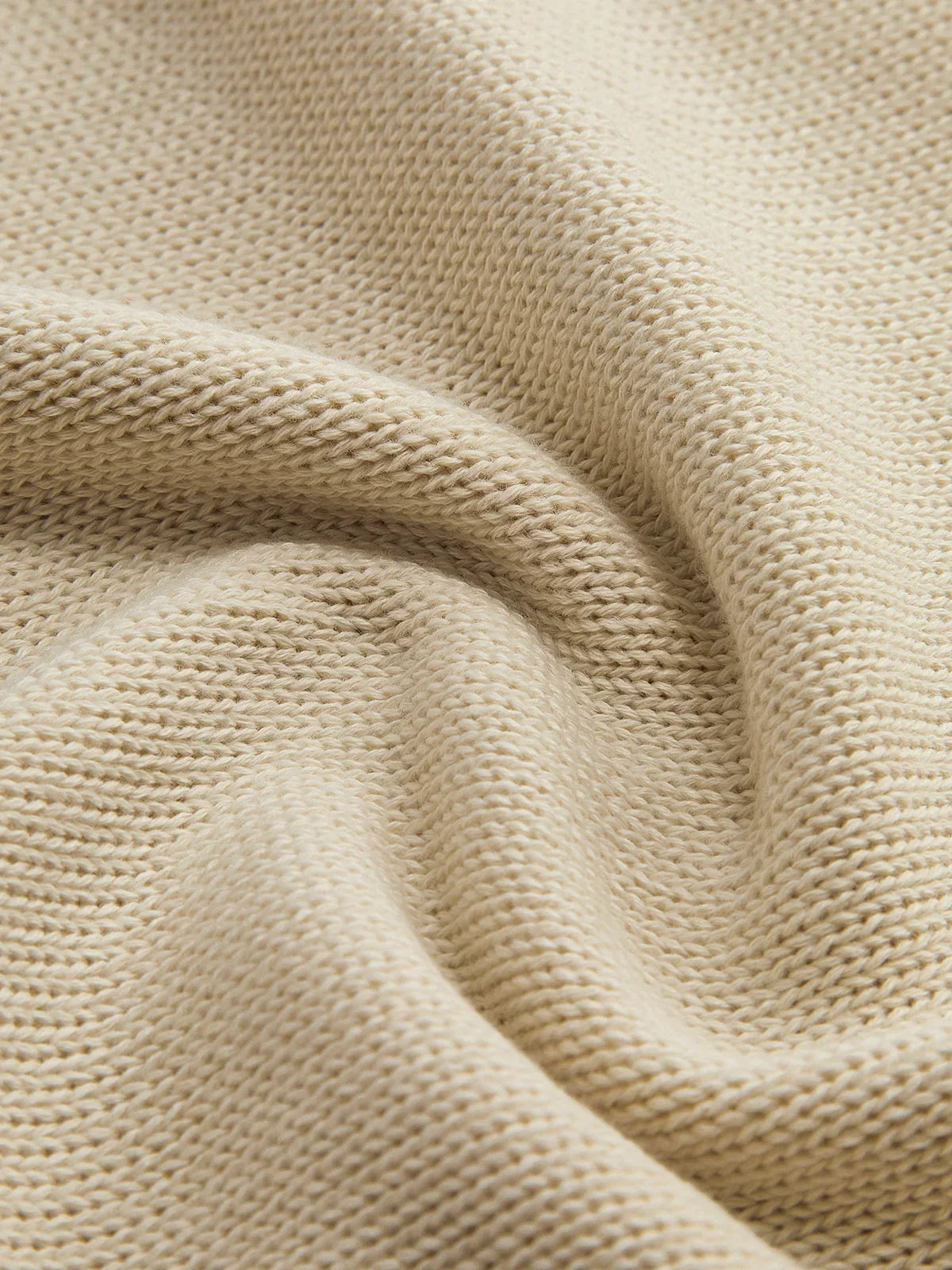 Lapel Ribbed Pullover Sweater - LA FEMME WANDERER