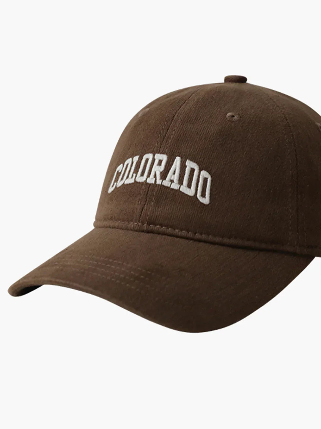 Vintage Letter Embroidery Hat - LA FEMME WANDERER