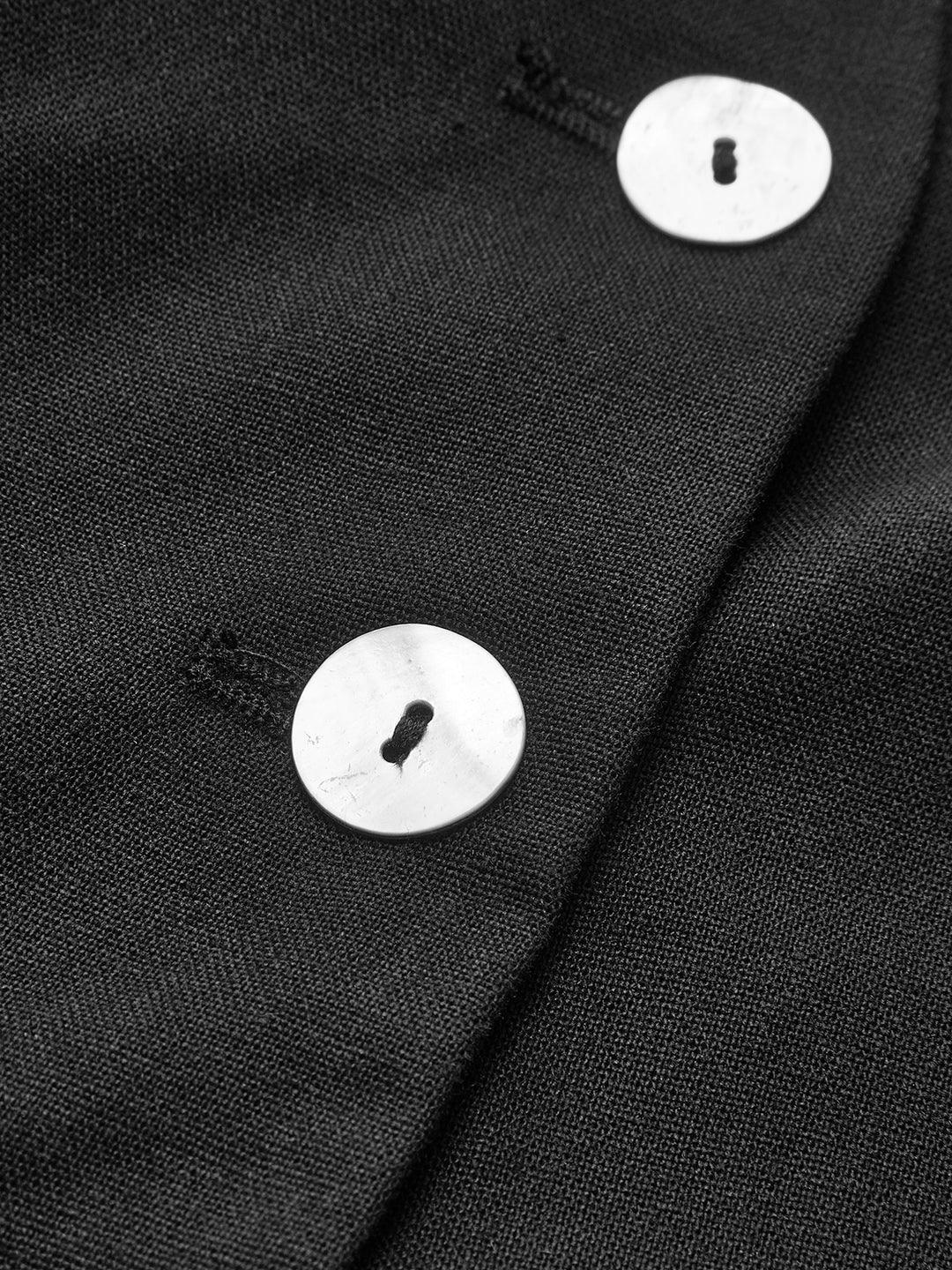 Always Chic Cotton & Linen Pants Matching Set - LA FEMME WANDERER