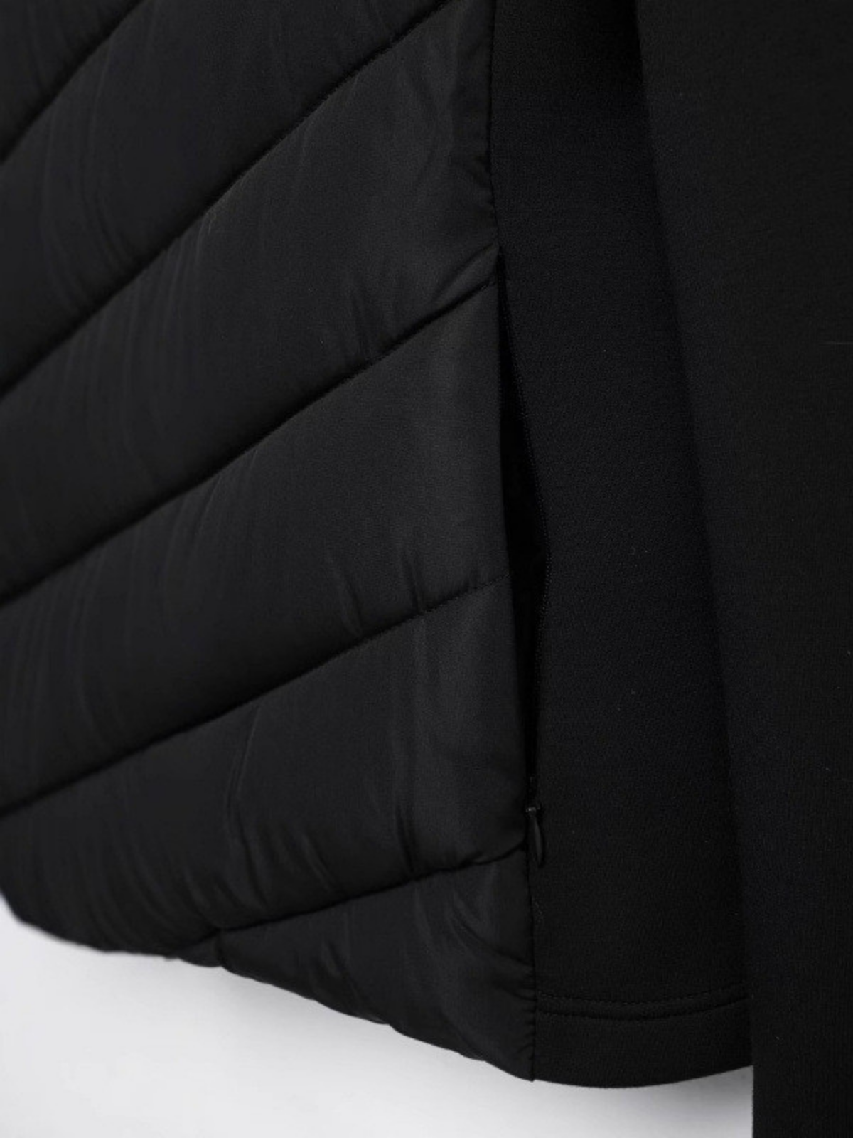 Abrigo acolchado de algodón con cuello alto para uso informal