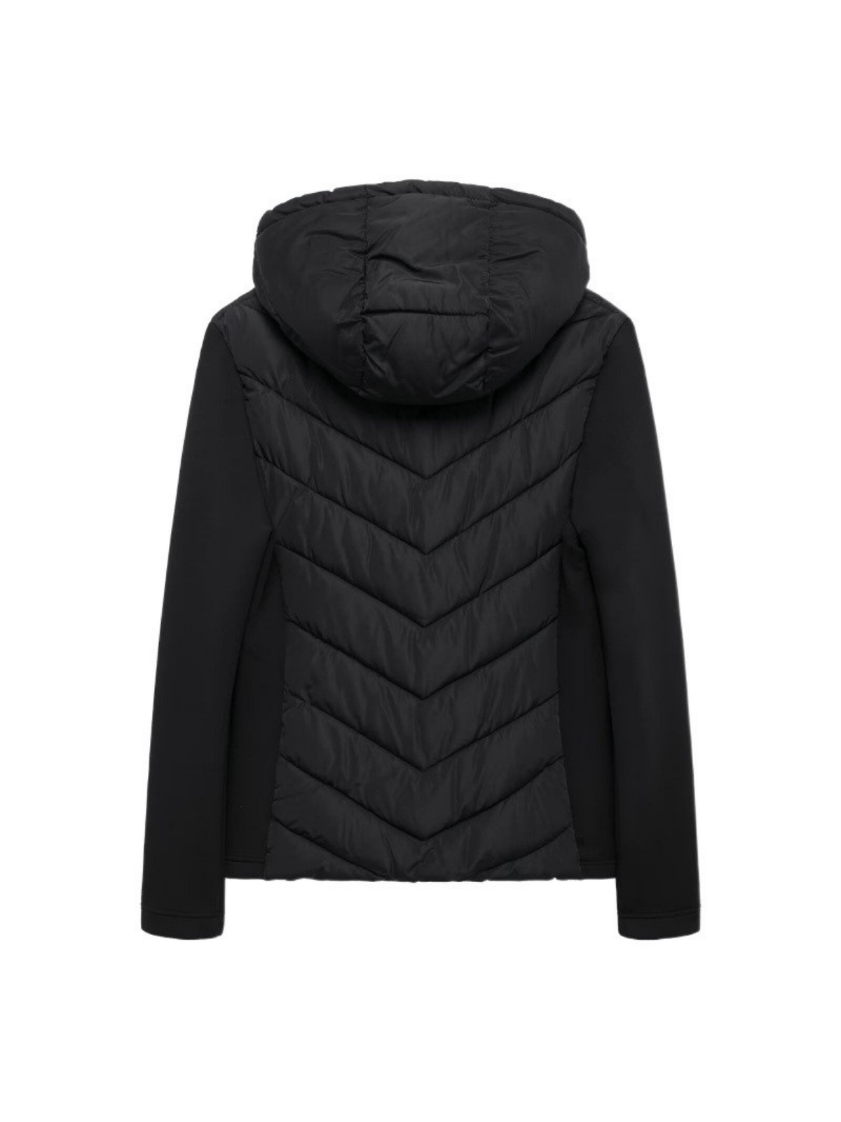 Abrigo acolchado de algodón con cuello alto para uso informal