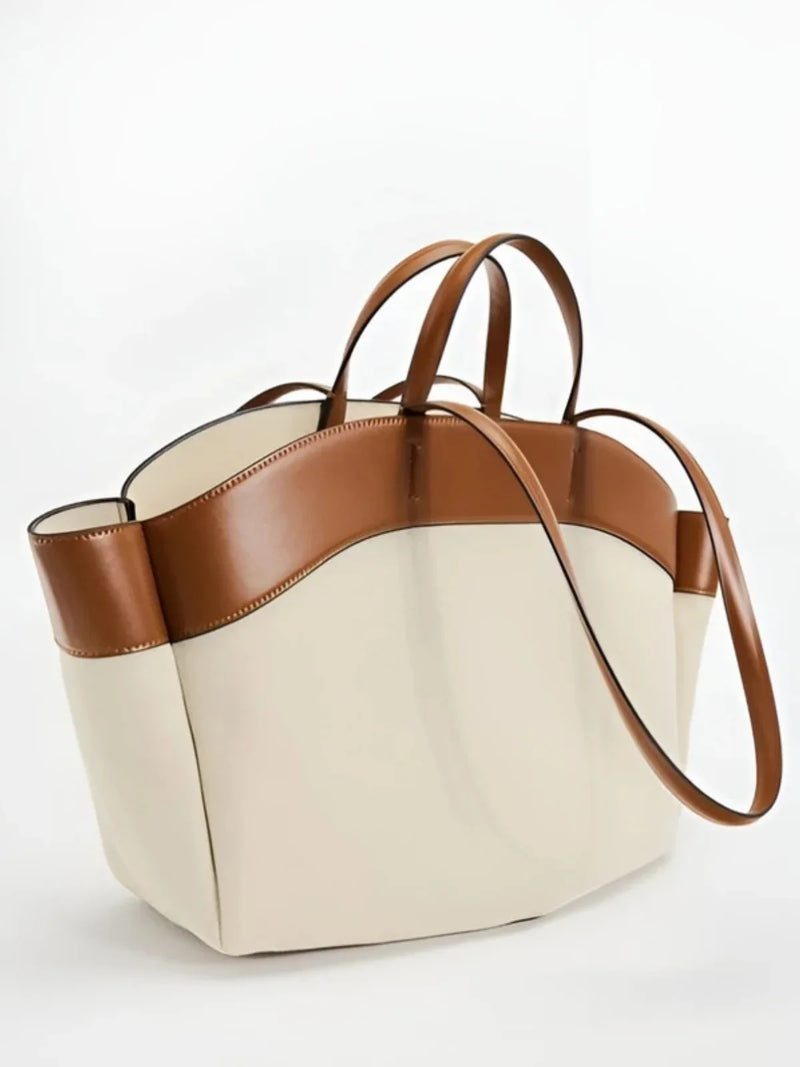 Bolso de hombro de lona portátil de gran capacidad