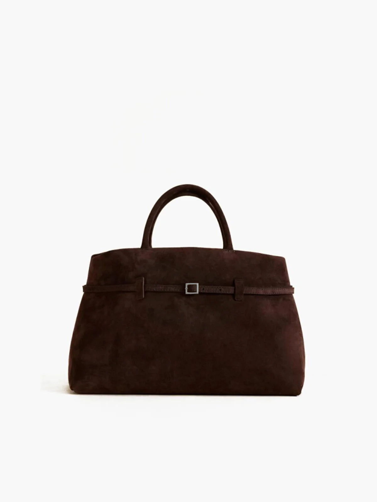 Vintage Buckle-Design Top-Handle Bag - LA FEMME WANDERER