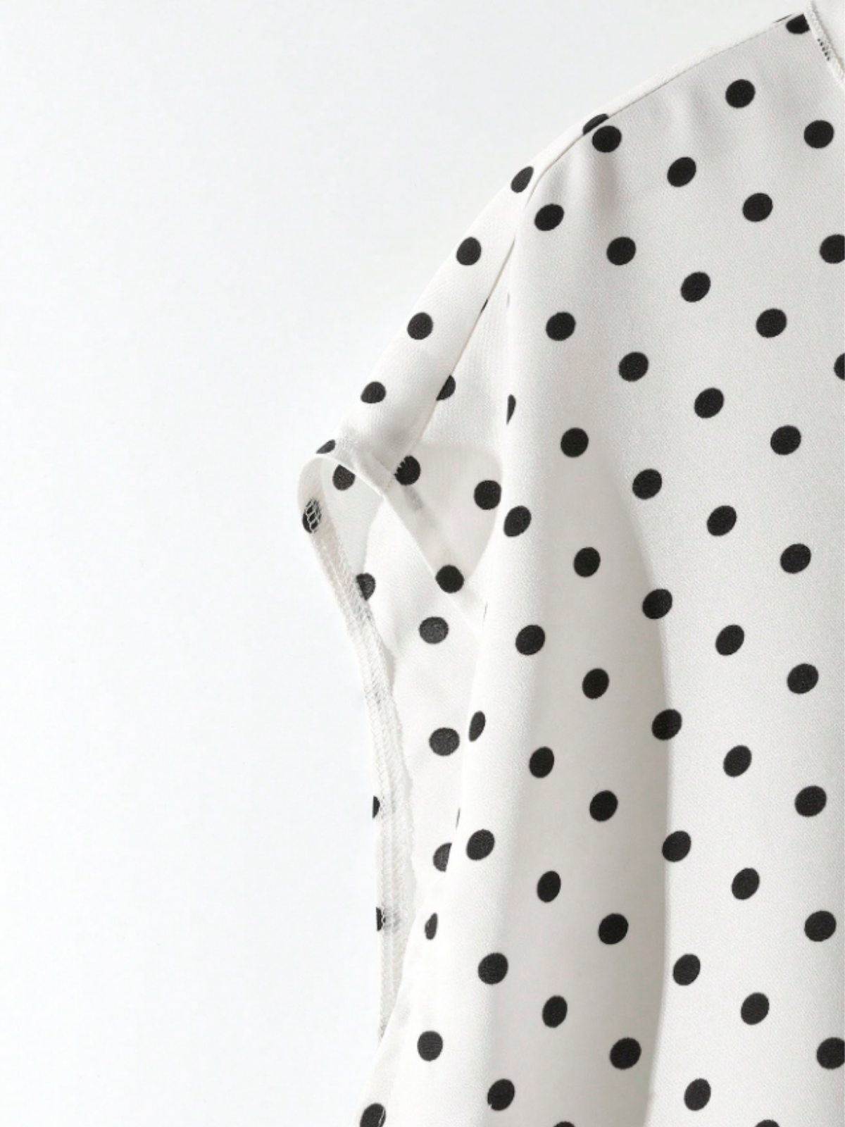 Black & White Bow Tie Blouse – Chic Business Casual Office Shirt